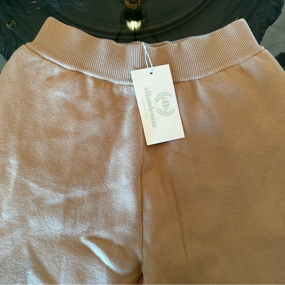 NWT Ellandemm camel knit joggers - Picture 6 of 8